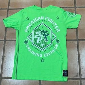 American Fighter Green Tee